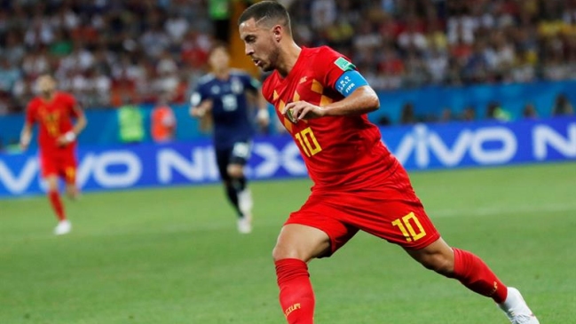 Eden Hazard y la remontada ante Japón: Temíamos revivir lo que pasó en la Eurocopa Eden Hazard y la remontada ante Japón: Temíamos revivir lo que pasó en la Eurocopa