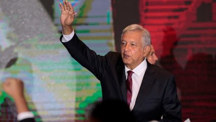 López Obrador declaró su victoria como presidente de México: 