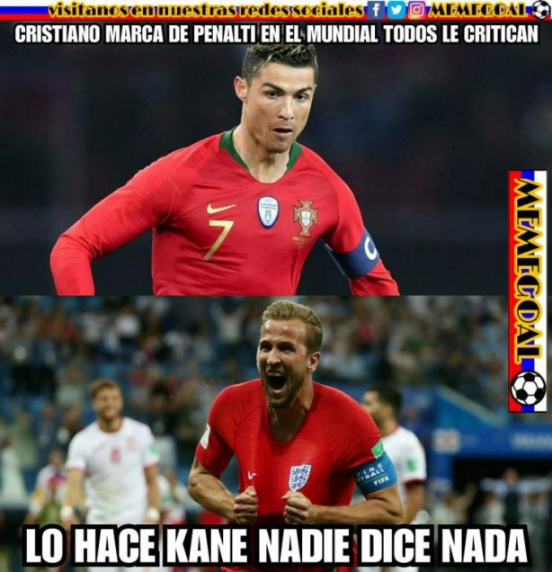 Colombia quedó eliminada en los octavos de final del Mundial tras perder en los penales con Inglaterra, y en las redes sociales, los futboleros se burlaron apelando al Colombia quedó eliminada en los octavos de final del Mundial tras perder en los penales con Inglaterra, y en las redes sociales, los futboleros se burlaron apelando al