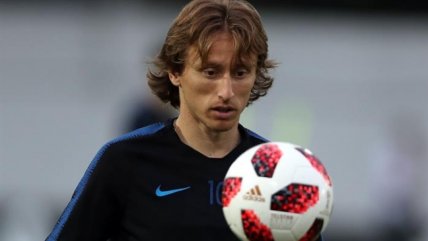 Luka Modric encabezó la práctica de Croacia de este miércoles de cara a los cuartos del Mundial