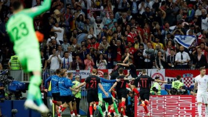 Croacia superó a Inglaterra en una intensa semifinal del Mundial de Rusia