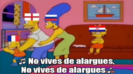 No vives de alargues: Los memes que dejó la final entre Francia y Croacia en el Mundial