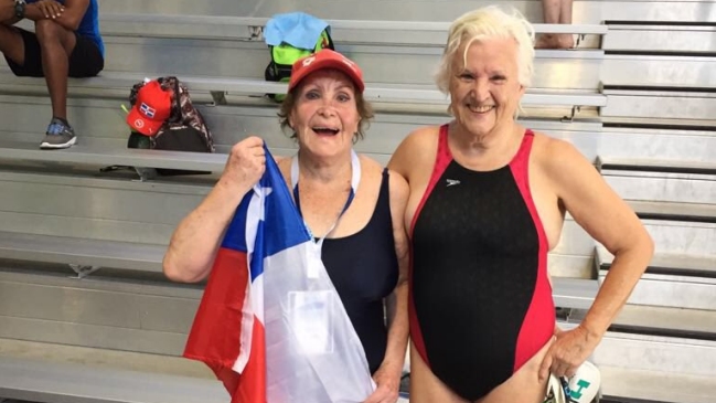 Eliana Busch, nadadora de 83 años, se quedó con medalla de oro en torneo Panamericano Máster Eliana Busch, nadadora de 83 años, se quedó con medalla de oro en torneo Panamericano Máster