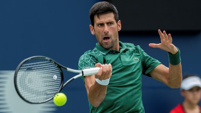  Djokovic superó a Steve Johnson y avanzó en el Masters de Cincinnati  