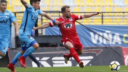   Mariano Barbieri y su gol del triunfo ante Iquique: Fue un desahogo, estamos destinados a sufrir 