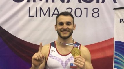  Tomás González se coronó en Panamericano de Gimnasia en Lima  