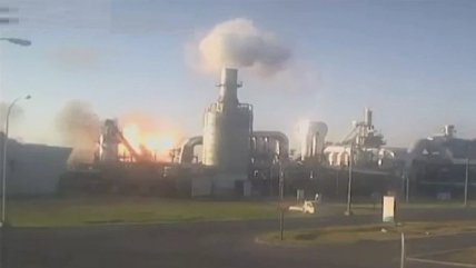   Misteriosas y desconocidas explosiones dejaron dos heridos en una fábrica de Teno 