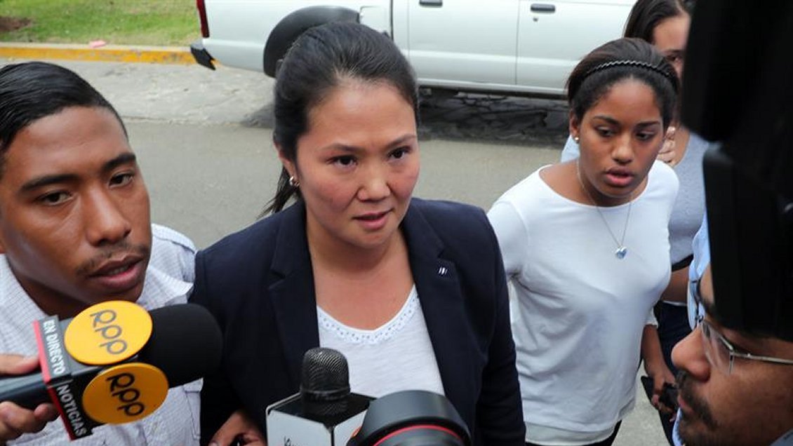 Detienen a Keiko Fujimori por orden de Fiscalía de Lavado de Activos de Perú