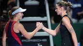 La actual campeona Wozniacki cayó ante Pliskova en el WTA Finals La actual campeona Wozniacki cayó ante Pliskova en el WTA Finals