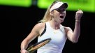 Elina Svitolina y Karolina Pliskova celebraron en la primera jornada del WTA Finals Elina Svitolina y Karolina Pliskova celebraron en la primera jornada del WTA Finals