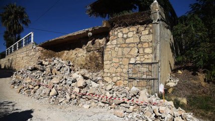   Los daños tras el terremoto que sacudió a Grecia 