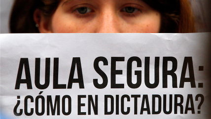   ACES por Aula Segura: Se nos instala como delincuentes con este show mediático 