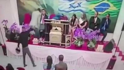   Pistolero le disparó a pastor evangélico y el registro quedó grabado 