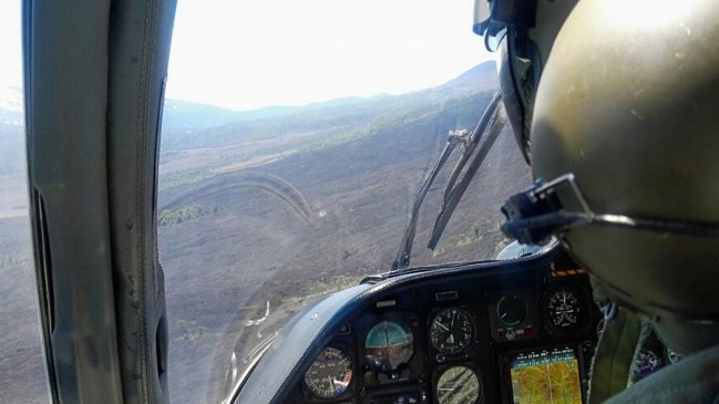 Piloto de helicóptero de Carabineros vinculó a Catrillanca con el robo de autos