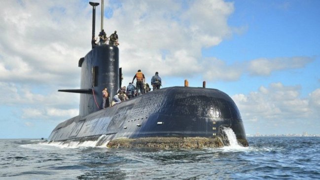 Detectan objeto en el Atlántico que coincide con longitud de submarino argentino
