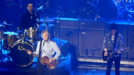 Paul McCartney inició su    Paul McCartney inició su
