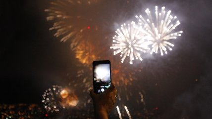   ¡Adiós 2018! Santiago da la bienvenida al nuevo año 