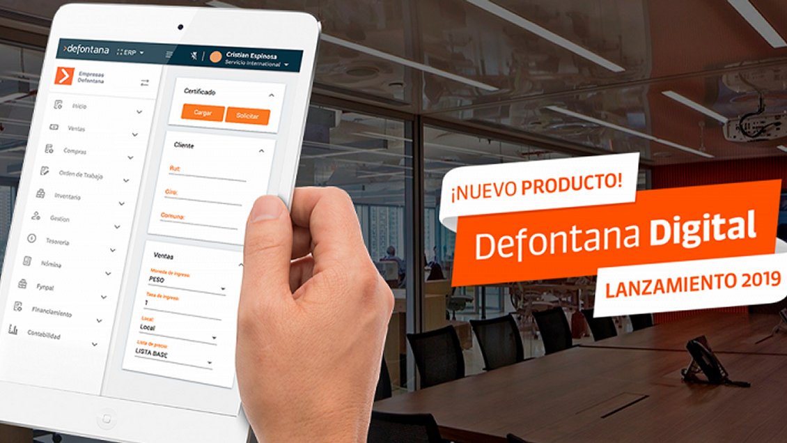 Gestiona tu empresa a toda hora y online con Defontana Digital Gestiona tu empresa a toda hora y online con Defontana Digital