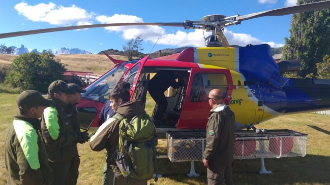  Activan protocolo de emergencia en Torres del Paine por extravío  