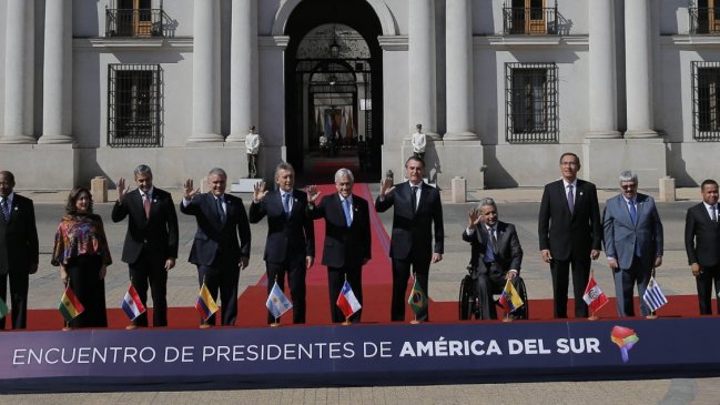 Chile acoge la primera cumbre de Prosur