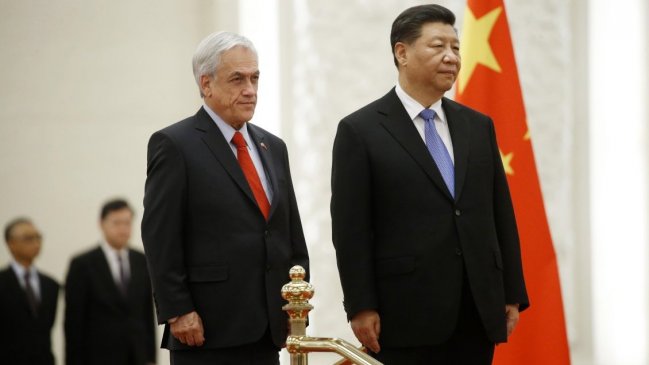 Piñera comenzó su visita a China con firma de plan para impulsar relaciones
