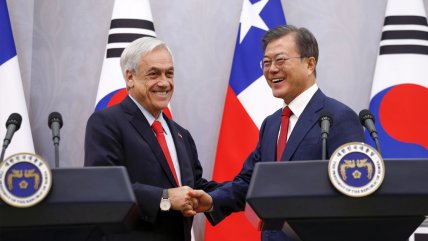  Piñera y Moon refuerzan lazos ante la cuarta revolución industrial  