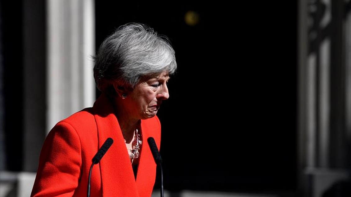 Theresa May anunció que dimitirá el 7 de junio