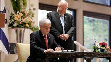 Presidente Rivlin recibió a Sebastián Piñera en Israel    Presidente Rivlin recibió a Sebastián Piñera en Israel