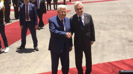 Sebastián Piñera se reúne con su par palestino en Ramala    Sebastián Piñera se reúne con su par palestino en Ramala