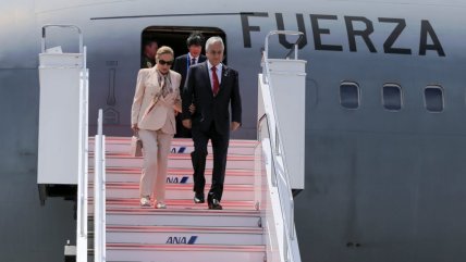 La llegada del Presidente Piñera a Japón para participar en cumbre G20    La llegada del Presidente Piñera a Japón para participar en cumbre G20