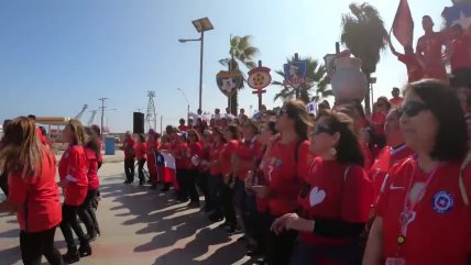   Profesores de Tocopilla apoyan el paro docente con canción inspirada por Alexis Sánchez 
