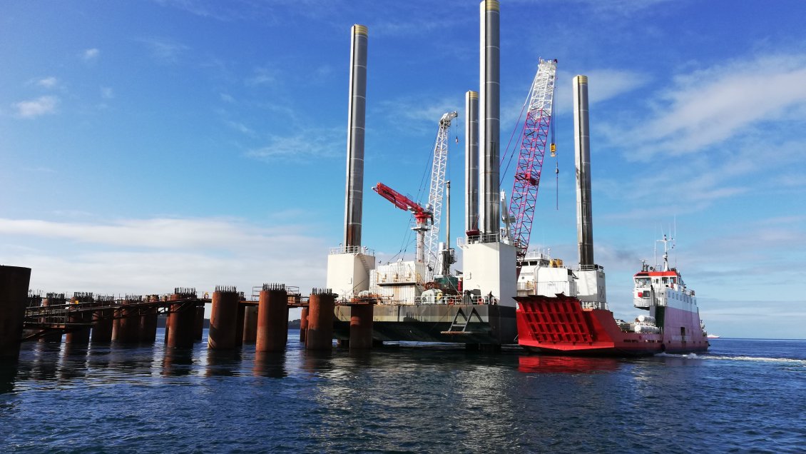 Construcción de la pila central del Puente Chacao comenzará en octubre Construcción de la pila central del Puente Chacao comenzará en octubre