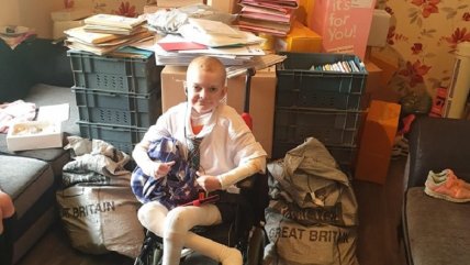  Niño recibió más de 3.000 cartas de cumpleaños  