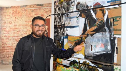  Artista mexicano que trabajaba como campesino expuso sus obras en EEUU  