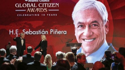 Piñera fue premiado por su aporte en la lucha contra cambio climático   Piñera fue premiado por su aporte en la lucha contra cambio climático