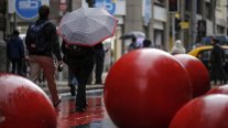 Primaveral Santiago con precipitaciones y a la espera de la tormenta eléctrica Primaveral Santiago con precipitaciones y a la espera de la tormenta eléctrica