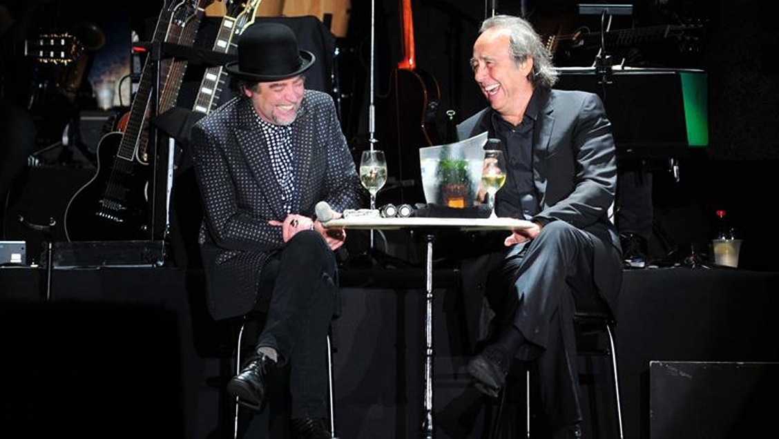 Por fuerza mayor se canceló concierto de Serrat & Sabina Por fuerza mayor se canceló concierto de Serrat & Sabina