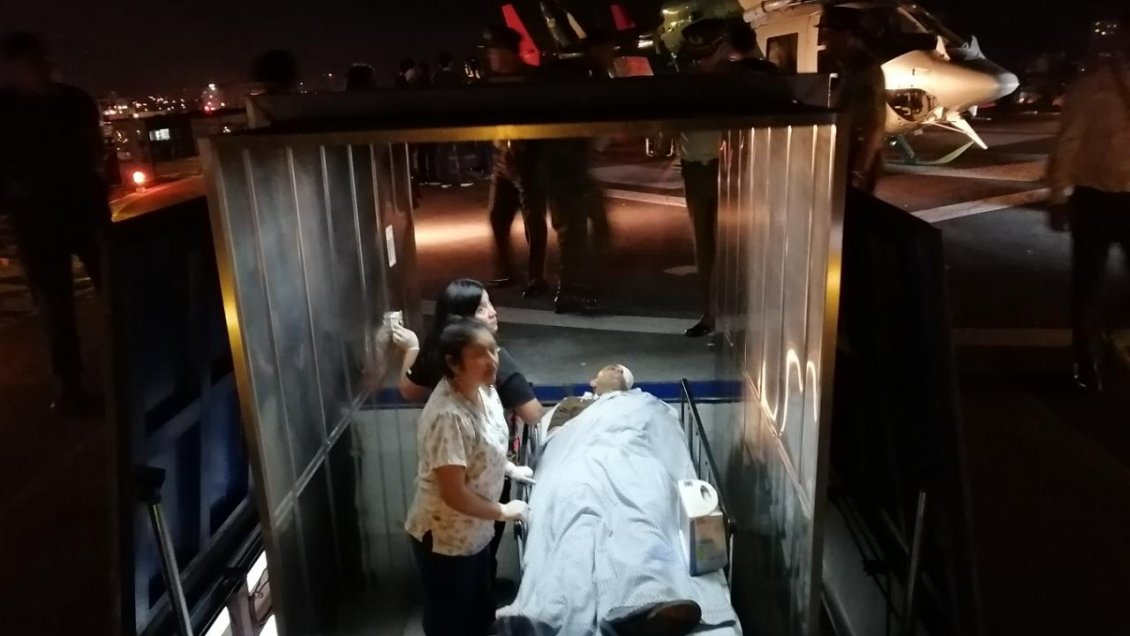 Capitán de Carabineros sufrió grave lesión en un ojo durante protesta en Collipulli Capitán de Carabineros sufrió grave lesión en un ojo durante protesta en Collipulli