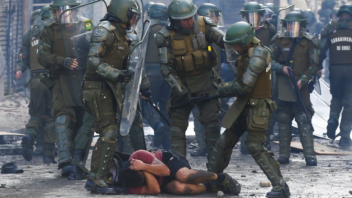 HRW constató graves violaciones a los DD.HH. por parte de Carabineros