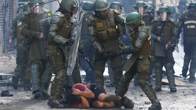 HRW constató graves violaciones a los DD.HH. por parte de Carabineros