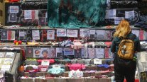 Realizaron intervención contra el Sename en Plaza Baquedano Realizaron intervención contra el Sename en Plaza Baquedano