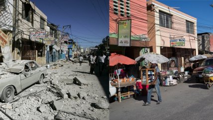  El antes y después de Haití a 10 años del terremoto  