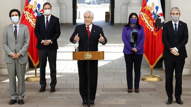 Presidente Piñera llamó a un 