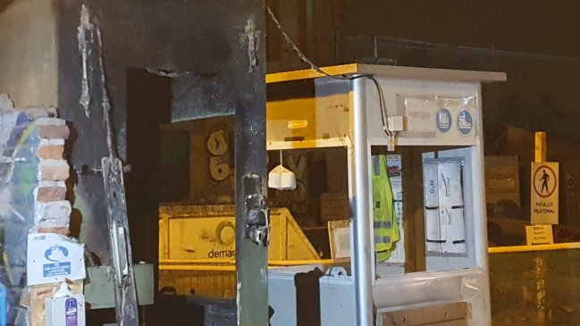 El Bosque: Turba saqueó y dejó millonarios daños en la futura estación Lo Martínez El Bosque: Turba saqueó y dejó millonarios daños en la futura estación Lo Martínez