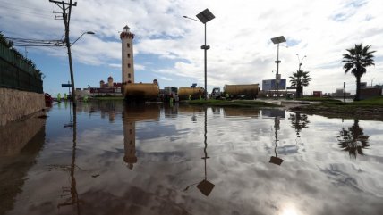 Lluvias provocaron inundaciones en La Serena Lluvias provocaron inundaciones en La Serena