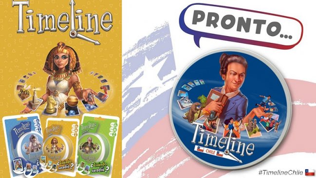Timeline Chile: Popular juego de cartas históricas tendrá versión local Timeline Chile: Popular juego de cartas históricas tendrá versión local