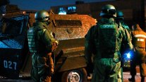 El fuerte despliegue policial por manifestaciones en Villa Francia El fuerte despliegue policial por manifestaciones en Villa Francia