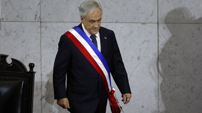 Piñera no tiene problemas en disculparse tras omisión en discurso Piñera no tiene problemas en disculparse tras omisión en discurso