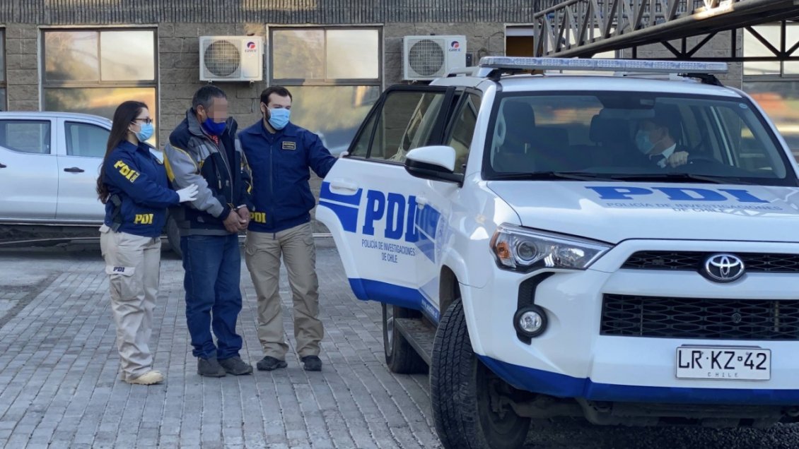 PDI detiene a falso curandero acusado de abusar sexualmente de dos mujeres en Requínoa PDI detiene a falso curandero acusado de abusar sexualmente de dos mujeres en Requínoa