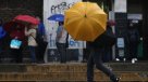 Lluvia cayó sobre la zona central este martes Lluvia cayó sobre la zona central este martes